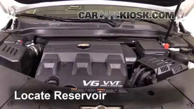2017 Chevrolet Equinox Premier 3.6L V6 Líquido limpiaparabrisas Agregar líquido